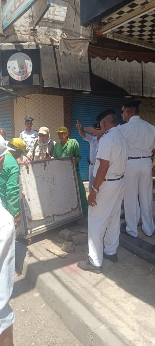 20 محضر إشغال طريق و 67 حالة ضبط في حملة مكبرة بشوارع أشمون و منوف وتلا 19 - جريدة المساء