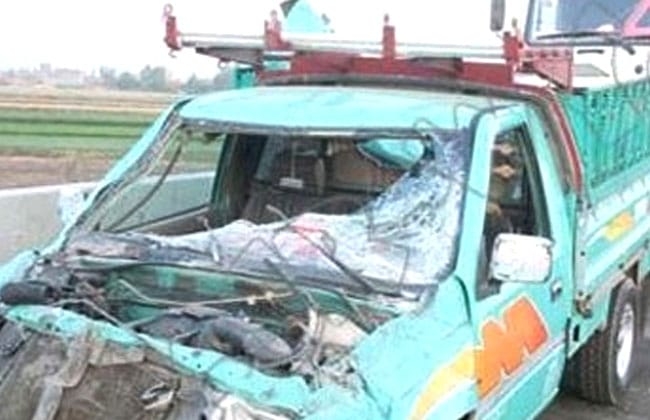 مصرع واصابة 9 ركاب فى حادث سير بالمنيا 15 - جريدة المساء