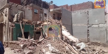 وفاة ربة منزل وإصابة اخري في انهيار منزل بمركز ببا 2 - جريدة المساء وفاة ربة منزل وإصابة اخري في انهيار منزل بمركز ببا 1 - جريدة المساء