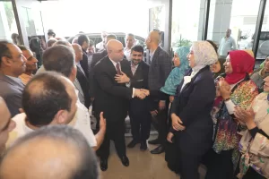 في أول يوم بعد تجديد الثقة.. استقبال حافل لمحافظ بنى سويف 25 - جريدة المساء