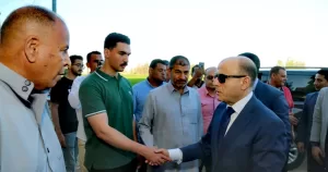 محافظ كفرالشيخ قدم واجب العزاء لأسرة اللاعب «أحمد رفعت» بمسقط رأسه فى قرية "إبشان" 23 - جريدة المساء