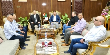 محافظ المنوفية يستقبل مدير الأمن والأمن الوطني.. لتهنئته بتجديد الثقة 1 - جريدة المساء