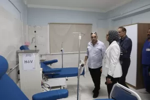 نائب محافظ الوادي الجديد تتفقد أعمال صيانة المدارس وتطوير مستشفي باريس 21 - جريدة المساء