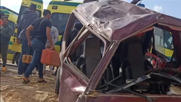 مصرع فتاة وإصابة 6 آخرين فى حادث انقلاب سيارة ب"أم قمص" 18 - جريدة المساء