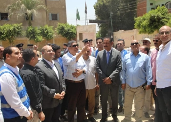 خلال جولته علي المشروعات التنموية بمنشأة القناطر || محافظ الجيزة: تطوير مدرسة نكلا الثانوية بتكلفة 15 مليون جنيه.. واستكمال كوبري أبو غالب للحد من حوادث المعديات 26 - جريدة المساء