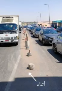 استجابة فورية لشكوى المواطنين..محافظ جنوب سيناء ينهى أزمة التكدس المرورى بكمين عيون موسى فى ١٠ دقائق 20 - جريدة المساء
