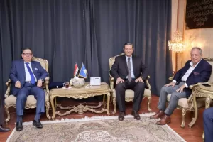 محافظ دمياط يستقبل رئيس مجلس أمناء جامعة حورس ورئيس جامعة الدلتا للعلوم والتكنولوجيا للتهنئة بثقة القيادة السياسية 25 - جريدة المساء