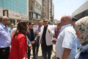 محافظ الجيزة يتابع نسب التنفيذ في أعمال تطوير شارع جامعة الدول العربية 41 - جريدة المساء