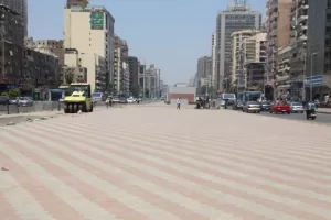 محافظ الجيزة يتابع نسب التنفيذ في أعمال تطوير شارع جامعة الدول العربية 39 - جريدة المساء
