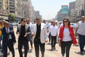 محافظ الجيزة يتابع نسب التنفيذ في أعمال تطوير شارع جامعة الدول العربية 31 - جريدة المساء