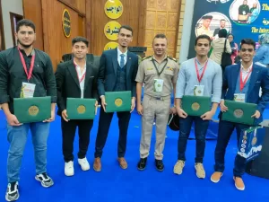 5 طلاب بالمدرسة النووية يحققون عدة مراكز متقدمة في مسابقة الإبتكارات العلمية والهندسية ايزك 2024 19 - جريدة المساء