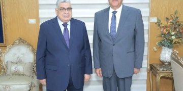 رئيس مجلس الدولة يتلقى التهنئة من رئيس الجهاز المركزي للمحاسبات 2 - جريدة المساء رئيس مجلس الدولة يتلقى التهنئة من رئيس الجهاز المركزي للمحاسبات 1 - جريدة المساء