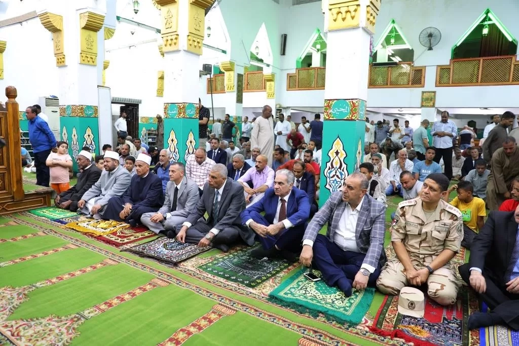 محافظ أسوان يشهد الإحتفال بالعام الهجرى الجديد 1446 هـ بمسجد الحاج حسن .. 19 - جريدة المساء