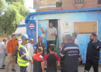 مياه سوهاج تطلق قافلة مائية بقرية إدفا لخدمة الاهالى لمدة ثلاثة أيام 32 - جريدة المساء