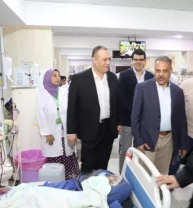 "الأشموني "يتفقد مستشفى القنايات المركزي ويؤكد أن القطاع الصحي على قائمة أوليات العمل وصولاً لمجتمع صحي وسليم 23 - جريدة المساء