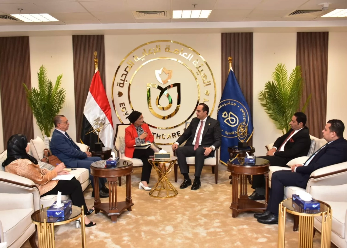 رئيس هيئة الرعاية الصحية ونائبة وزير الصحة لشئون السكان وتنمية الأسرة المصرية: تنفيذ برامج تحسين الخصائص السكانية ودعم مبادرة الألف يوم الذهبية في محافظات التأمين الصحي الشامل 17 - جريدة المساء