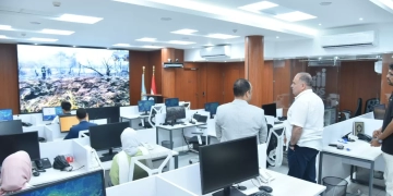 حريق بمنطقة دهيبة بقرية المراقى بسيوة.. والمحافظ يتابع 1 - جريدة المساء