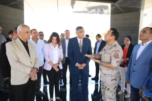 محافظ الجيزة يزور المتحف المصري الكبير.. ويشيد بالصرح الأثري العظيم 28 - جريدة المساء