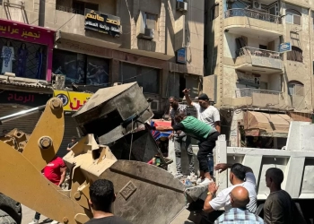 بالصور- محافظة الجيزة تزيل 750 حالة إشغال للمحال التجارية والباعة الجائلين بالهرم 25 - جريدة المساء