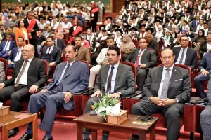 محافظ سوهاج يشهد حفل تخرج الدفعة السادسة لكلية الحقوق 19 - جريدة المساء