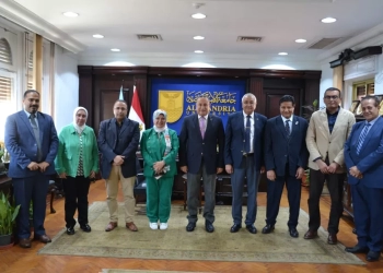 لجنة اختيار أفضل جامعة صديقة للبيئة تزور جامعة الإسكندرية 23 - جريدة المساء