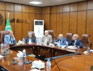 محافظ المنيا يلتقى أعضاء مجلس الشيوخ لمناقشة القضايا الجماهيرية 23 - جريدة المساء