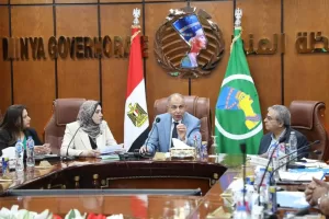 محافظ المنيا يلتقى أعضاء مجلس الشيوخ لمناقشة القضايا الجماهيرية 21 - جريدة المساء