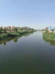 محافظة الجيزة توضح أسباب وجود بقع زيتية بأجزاء من المجري المائي لترعة المريوطية 27 - جريدة المساء