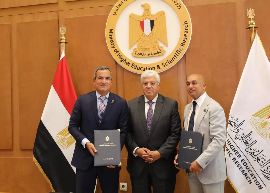 وزير التعليم العالي يشهد إطلاق أول جامعة للولايات المتحدة في العاصمة الإدارية الجديدة 18 - جريدة المساء