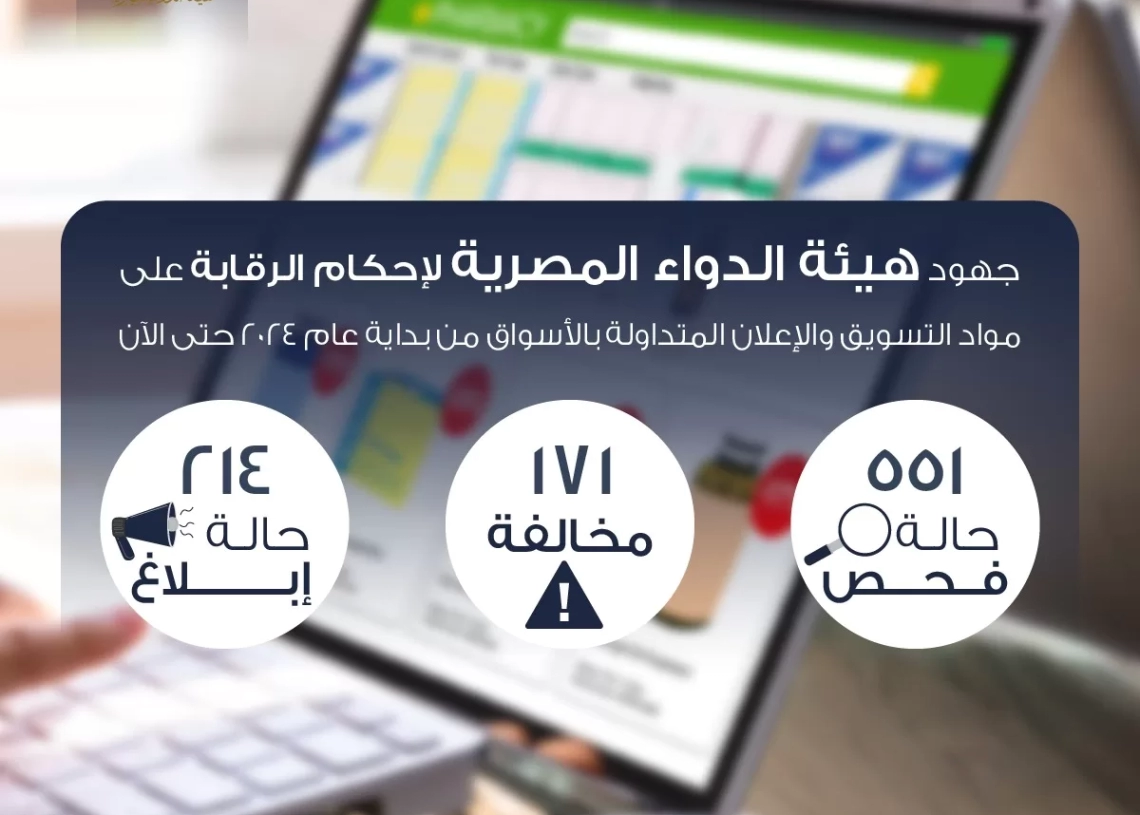 هيئة الدواء تحكم الرقابة على مواد التسويق والإعلان المتداولة بسوق الدواء خلال العام الجاري 15 - جريدة المساء