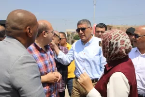 تطوير طرق طراد النيل وترعة الزمر والبراجيل بأوسيم 27 - جريدة المساء