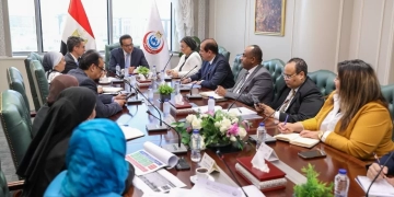 نائب رئيس مجلس الوزراء ووزير الصحة يستقبل وفد البنك الدولي لبحث التعاون في ملف التنمية البشرية 1 - جريدة المساء