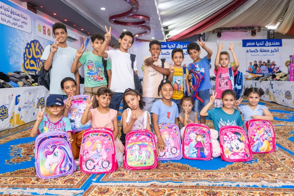 "صندوق تحيا مصر": فرحة العودة للمدارس يصل إلى 2000 أسرة بالإسماعيلية 23 - جريدة المساء