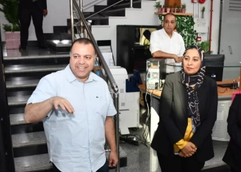 لجنة تحكيم مسابقة "أفضل جامعة صديقة للبيئة" تزور عين شمس 24 - جريدة المساء