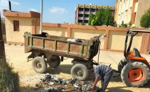 حملات نظافة وصيانة وإزالة للمخالفات بقري القنطرة غرب 20 - جريدة المساء