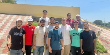 طلاب الهندسة الزراعية بجامعة القناة يشاركون في تشجير الكلية 2 - جريدة المساء طلاب الهندسة الزراعية بجامعة القناة يشاركون في تشجير الكلية 1 - جريدة المساء