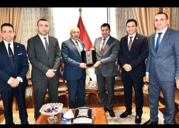 وزير الشباب والرياضة ونائب رئيس حزب حماة وطن يبحثان سبل التعاون المشترك 19 - جريدة المساء