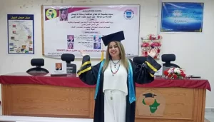 الماجستير بإمتياز لعبير العربي من جامعة قناة السويس 31 - جريدة المساء