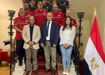 سفارة مصر فى بلغاريا تستضيف منتخب الطائرة للناشئين المشارك فى بطولة العالم 33 - جريدة المساء