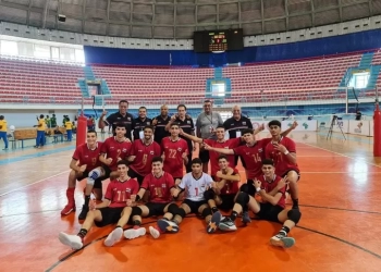 منتخب الكرة الطائرة تحت 19سنة يفوز علي بوروندي في بطولة أفريقيا بتونس 21 - جريدة المساء