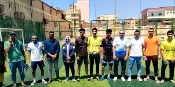 المهرجان الرياضى لكرة القدم بشباب بيلا 2 - جريدة المساء المهرجان الرياضى لكرة القدم بشباب بيلا 1 - جريدة المساء