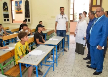 انتظام أعمال امتحانات الدور الثاني للشهادة الاعدادية ببورسعيد 27 - جريدة المساء