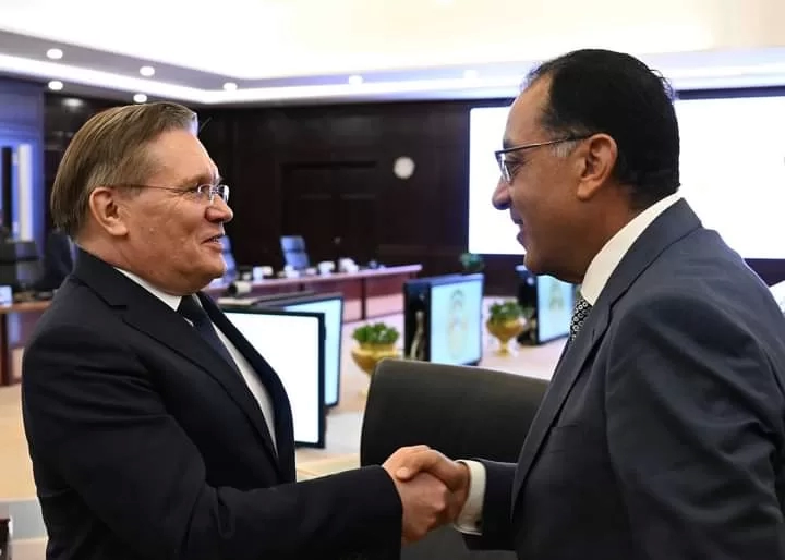 رئيس الوزراء يلتقي المدير العام لشركة "روساتوم" الروسية لمتابعة موقف تنفيذ محطة الضبعة النووية 19 - جريدة المساء رئيس الوزراء يلتقي المدير العام لشركة "روساتوم" الروسية لمتابعة موقف تنفيذ محطة الضبعة النووية 18 - جريدة المساء