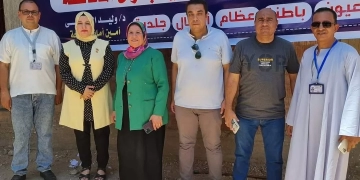 حزب حماة الوطن بسوهاج بنظم قافلة طبية مجانية بقرية أولاد إسماعيل بالمراغة 2 - جريدة المساء حزب حماة الوطن بسوهاج بنظم قافلة طبية مجانية بقرية أولاد إسماعيل بالمراغة 1 - جريدة المساء