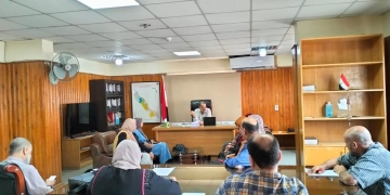 مناقشة أعمال حملة 100 يوم صحة بسوهاج 1 - جريدة المساء