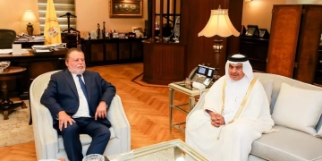 فى لقائه وزير المالية القطرى ..محافظ المركزى المصرى يبحث العلاقات الاقتصادية بين البلدين 1 - جريدة المساء