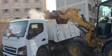 رفع 20 ألف طن قمامة و نواتج هدم .. بالمنوفية 1 - جريدة المساء