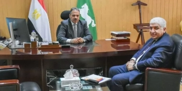 "الأشموني" يلتقي أمين عام حزب حماة الوطن بالشرقية 1 - جريدة المساء
