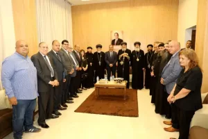 بحضور محافظ الشرقية.. قداسة البابا تواضروس الثاني يدشن كنيسة القديسة الشهيدة رفقه وأولادها الخمسة بمدينة الصالحية الجديدة 27 - جريدة المساء
