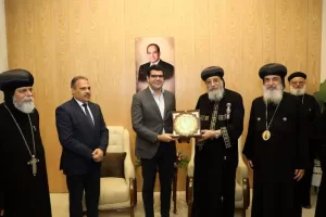 بحضور محافظ الشرقية.. قداسة البابا تواضروس الثاني يدشن كنيسة القديسة الشهيدة رفقه وأولادها الخمسة بمدينة الصالحية الجديدة 33 - جريدة المساء